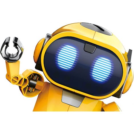 Robotul Tibo, Jucarie Stem usor de construit, 8 ani+ ,robot cu 6 picioare, Foolow-me, Explorator, Buki France Sciences - poza 4