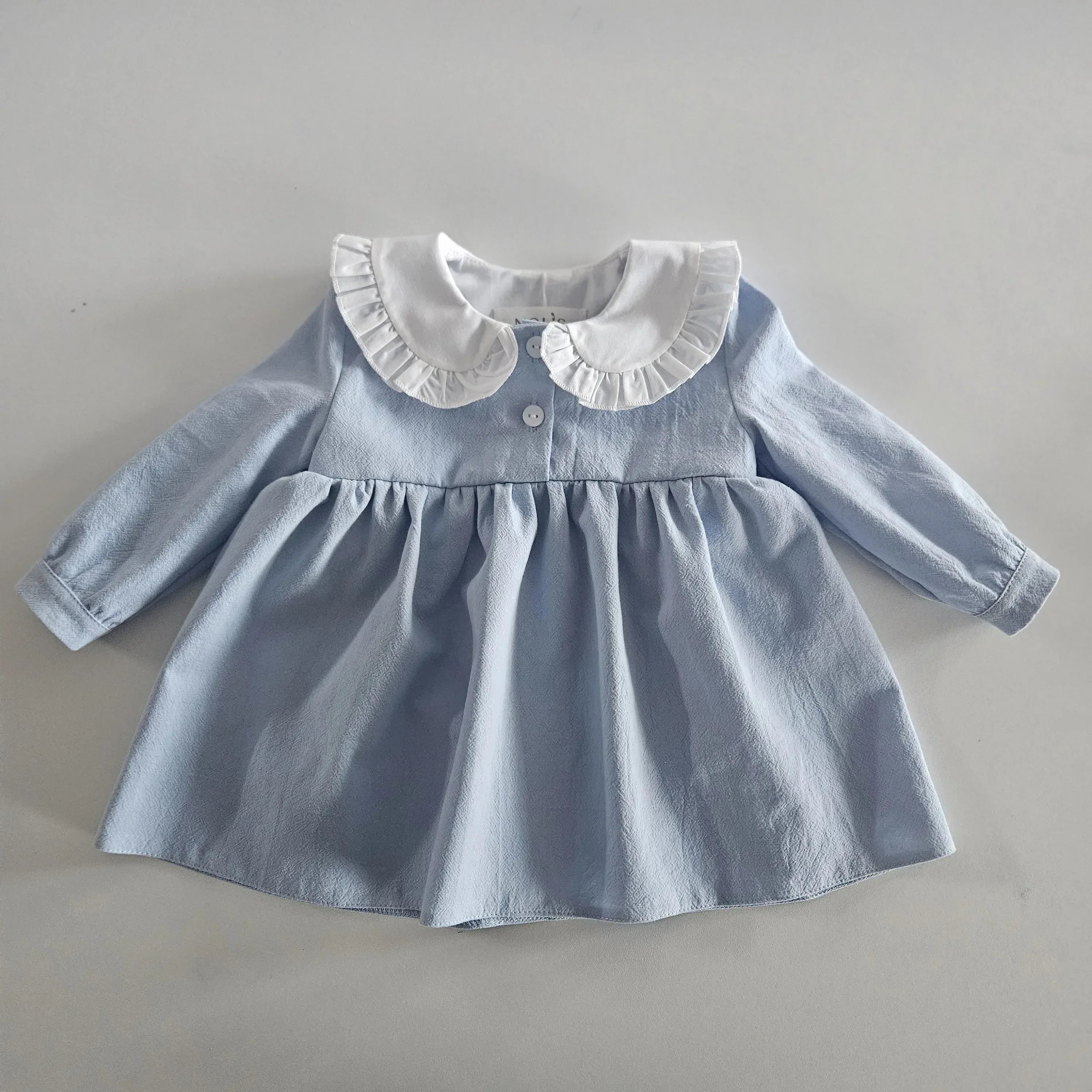 Rochita Albastra Eleganta Cu Guleras - 116