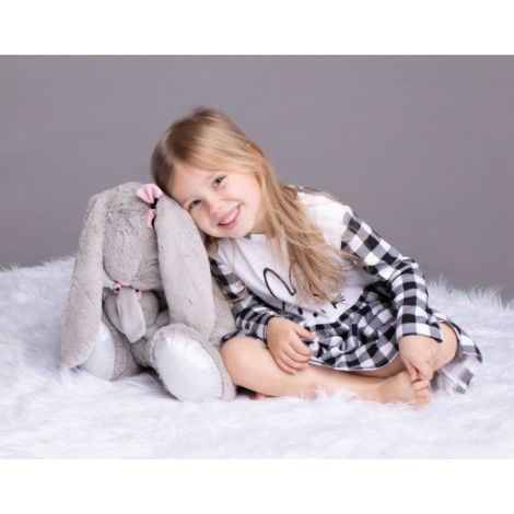 Rochita cu maneca lunga Nicol Bunny (163364) Marime 80 (9-12 luni) - poza 3