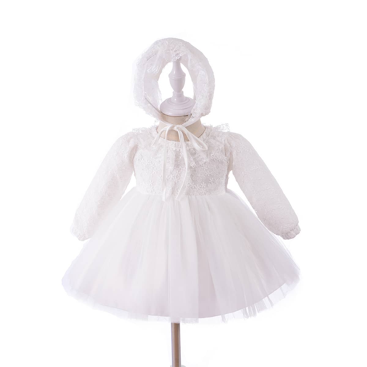 Rochita Fetite Alb Premium - 18-24 luni - poza 2