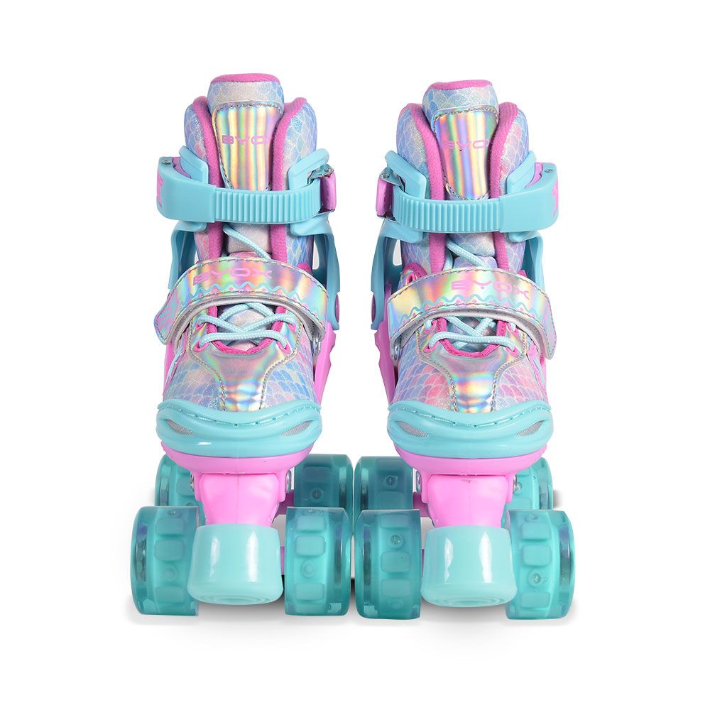 Role reglabile Byox Ariel Blue Pink M 34-37 - poza 2
