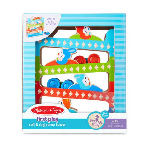 Roller-coaster din lemn cu masinute - Melissa and Doug - poza 3