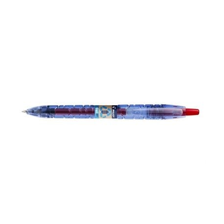 Roller cu gel B2P Pilot Begreen 0.7 mm varf mediu rosu