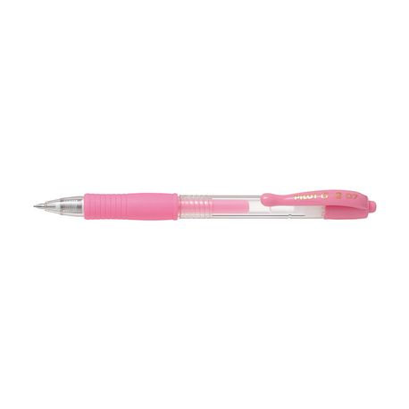 Roller cu gel G-2 Pastel Pilot 0.7 mm varf mediu roz