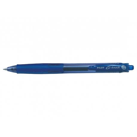 Roller cu gel G-Knock Pilot Begreen 0.7 mm varf mediu Roller cu gel Pilot BegreeN G-Knock 0.7 mm albastru