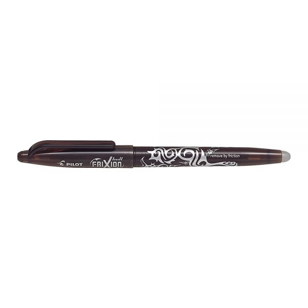 Roller Frixion Ball Pilot 0.7 mm varf mediu, maro