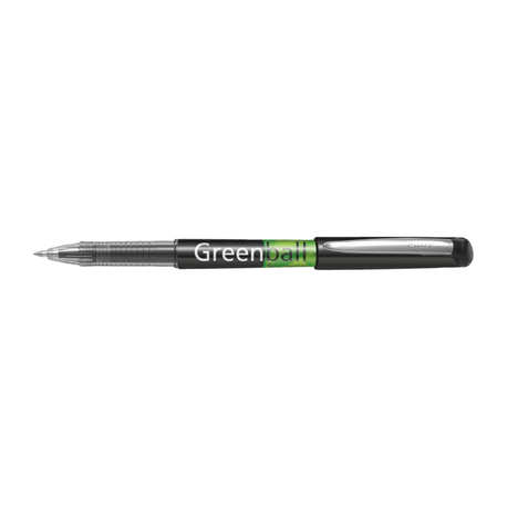 Roller Greenball Pilot Begreen 0.7 mm varf mediu negru