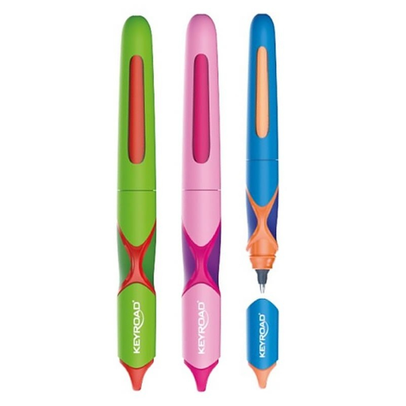 Roller Keyroad Exact 0.7 mm, grip ergonomic, alimentare cu rezerve,diverse culori