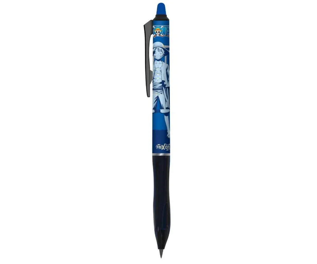 Roller Pilot Frixion Plus 0.7 mm , editie One Piece Luffy, cerneala albastra