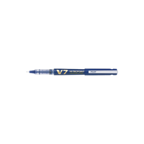Roller reincarcabil V7 Hi-Tecpoint Pilot 0.7 mm varf mediu albastru