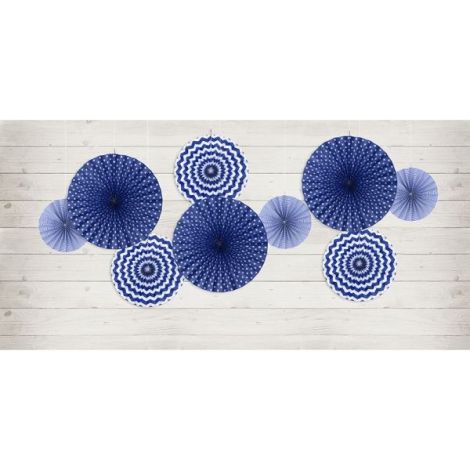 Rozete decorative bleu 3 buc - poza 2