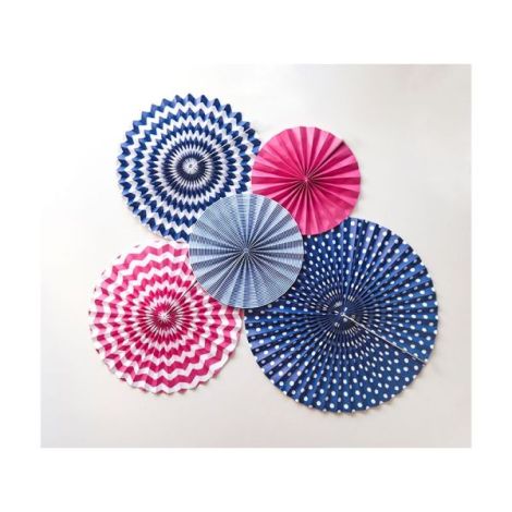 Rozete decorative bleu 3 buc - poza 3