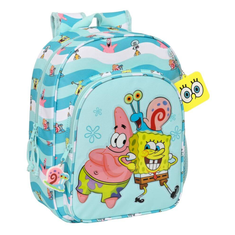 Rucsac clasa 0 Sponge Bob 26x11x34 cm - poza 1