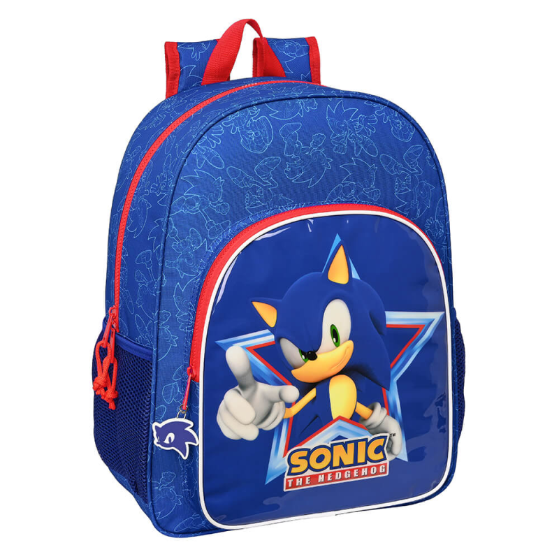 Rucsac clasa I-IV Sonic Lets roll 33x42x14 cm - poza 1