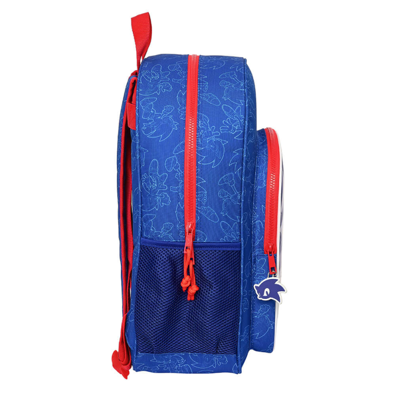 Rucsac clasa I-IV Sonic Lets roll 33x42x14 cm - poza 3