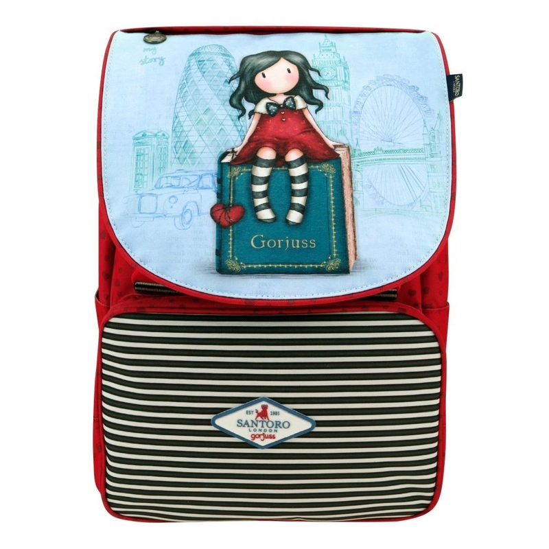 Rucsac cu clapeta Gorjuss Cityscape My Story - poza 1