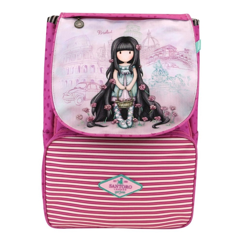 Rucsac cu clapeta Gorjuss Cityscape Rosebud - poza 1