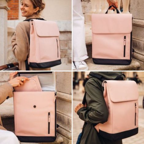 Rucsac de infasat Beaba Oslo Vintage Rose - poza 5