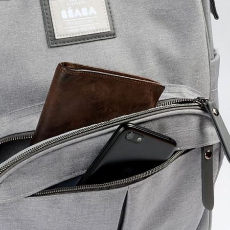 Rucsac de infasat Beaba Wellington Heather Grey - poza 5