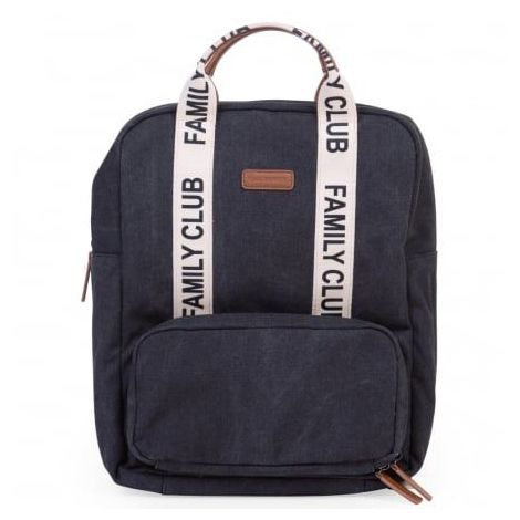 Rucsac de infasat Childhome Family Club Signature Negru - poza 1
