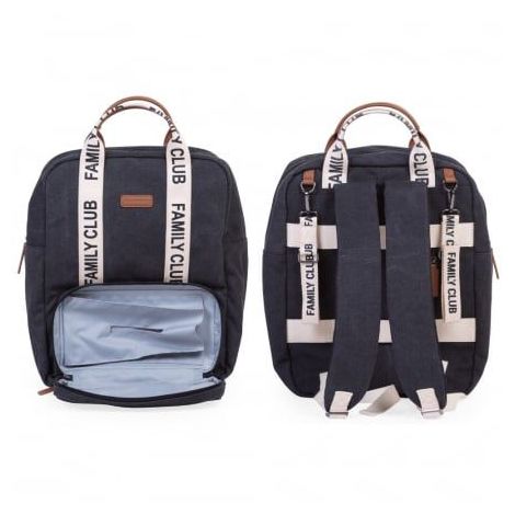 Rucsac de infasat Childhome Family Club Signature Negru - poza 3