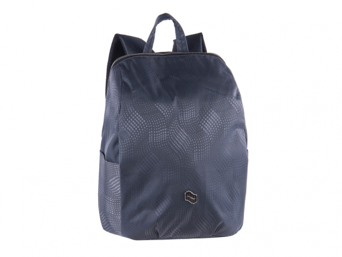 Rucsac ergonomic pentru scoala cu compartiment laptop,model Miracle Gray Wave,30x30x16 cm