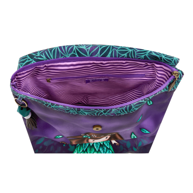Rucsac fashion mare cu clapeta Gorjuss To The Ends Of The Earth - poza 4
