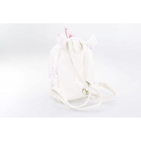 Rucsac fetita Girabrilla , model Unicorn cu paiete reversibile, bretele reglabile si buzunar frontal - poza 2