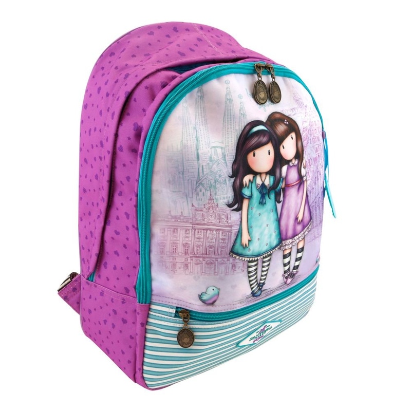 Rucsac Gorjus Cityscape Friends Walk Together - poza 2