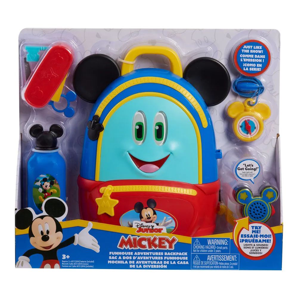 Rucsac pentru aventuri IMC Disney Mickey Mouse 6 piese - poza 2