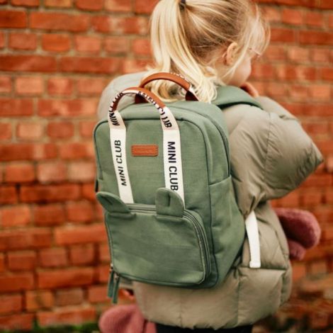 Rucsac pentru copii Childhome Mini Club Signature Verde - poza 4