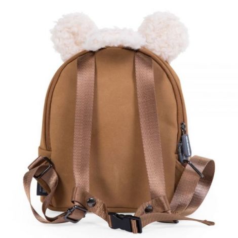 Rucsac pentru copii Childhome My First Bag, aspect piele intoarsa Bej - poza 2