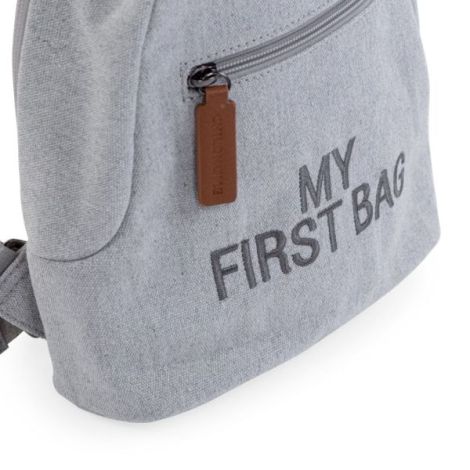 Rucsac pentru copii Childhome My First Bag Canvas Gri - poza 3