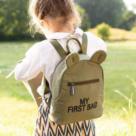 Rucsac pentru copii Childhome My First Bag Kaki - poza 5