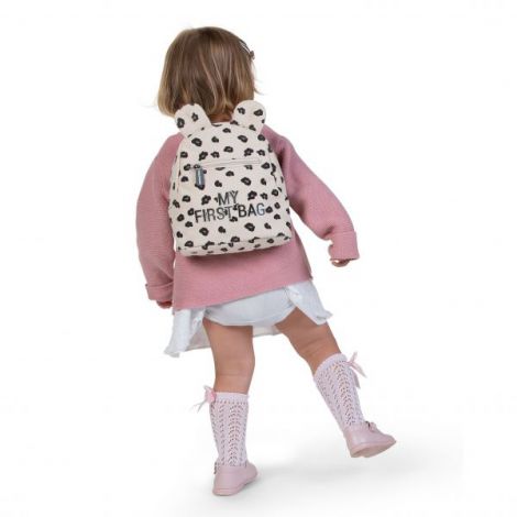 Rucsac pentru copii Childhome My First Bag Leopard - poza 4