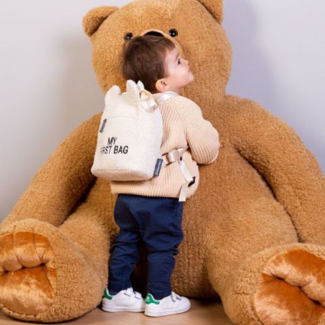 Rucsac pentru copii Childhome My First Bag Teddy Ecru - poza 3