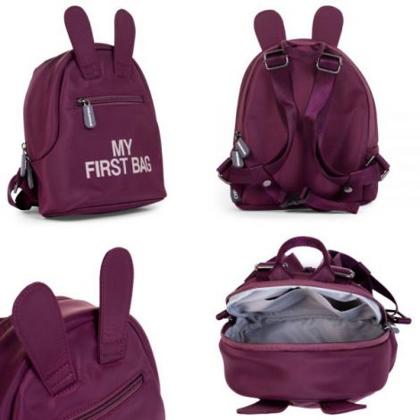 Rucsac pentru copii Childhome My First Bag Visiniu - poza 3