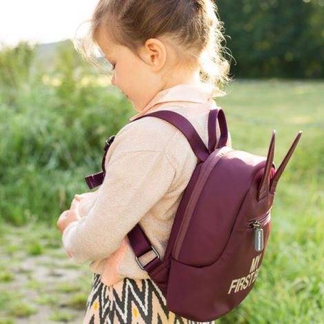 Rucsac pentru copii Childhome My First Bag Visiniu - poza 5