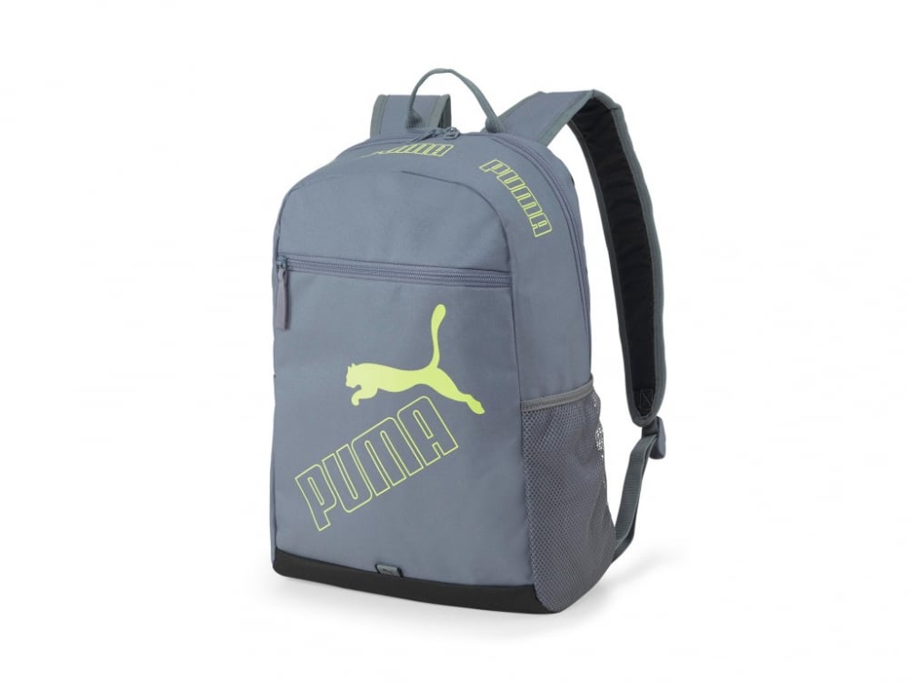 Rucsac Puma Phase II gri pentru scoala,32x15x46 cm