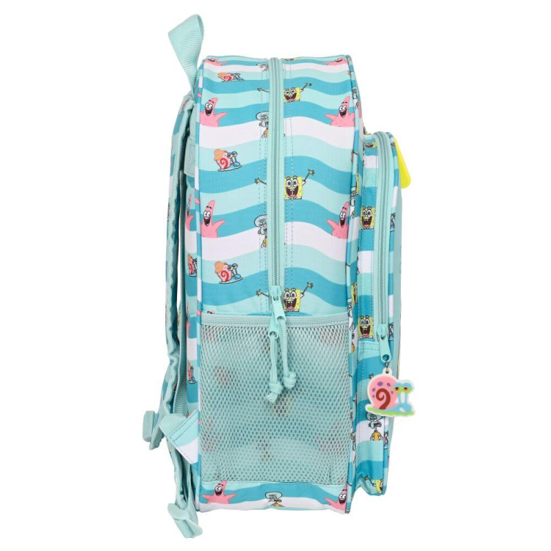 Rucsac scoala clasa I-II Sponge Bob Stay Positive 33x42x14 cm - poza 2