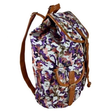 Rucsac urban Artesani, insertii mov - LaRue - poza 2