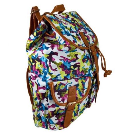 Rucsac urban Artesani, insertii verzi - LaRue - poza 2