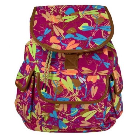 Rucsac urban Dragonfly, fond roz inchis - LaRue - poza 1