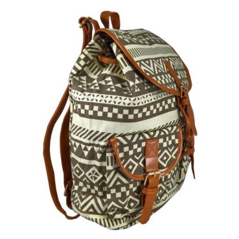 Rucsac urban First Grade, fond maro - LaRue - poza 2
