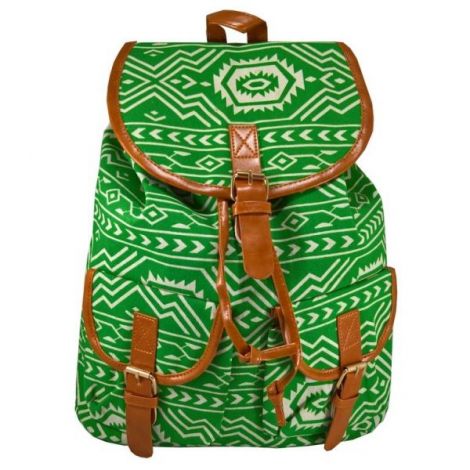 Rucsac urban Grafion, crem pe verde - LaRue - poza 1