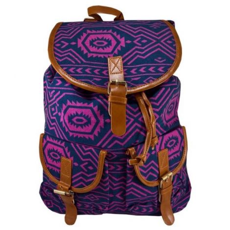 Rucsac urban Grafion, roz pe albastru - LaRue - poza 1