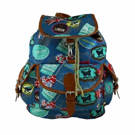 Rucsac urban Love2Travel, bleu, LaRue