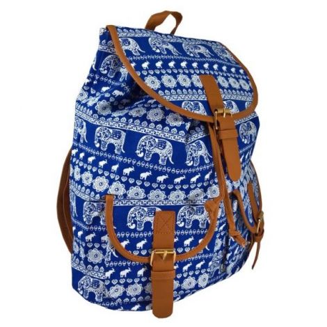 Rucsac urban Olifant, fond albastru - LaRue - poza 2