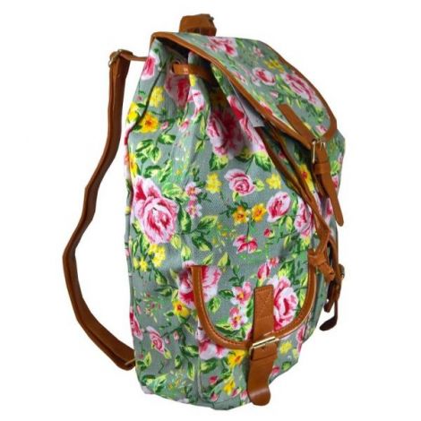 Rucsac urban Roses, fond gri - LaRue - poza 2