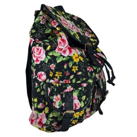 Rucsac urban Roses, fond negru - LaRue - poza 2